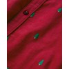 Gymboree,and Toddler Long Sleeve Button Up Shirts,Red Christmas Trees,3T
