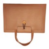 PU Leather Computer Bag Thin Lightweight Handheld Laptop Tote Bag