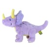 San Lemon Fluffies Rainbow Triceratops P-1343 M Plush Dinosaur Dinosaur
