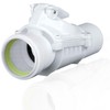 Backflow Valve DN 50 mm White Grey Backflow Valve KG