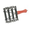 Metal Curry Comb 8 Rows Open Work
