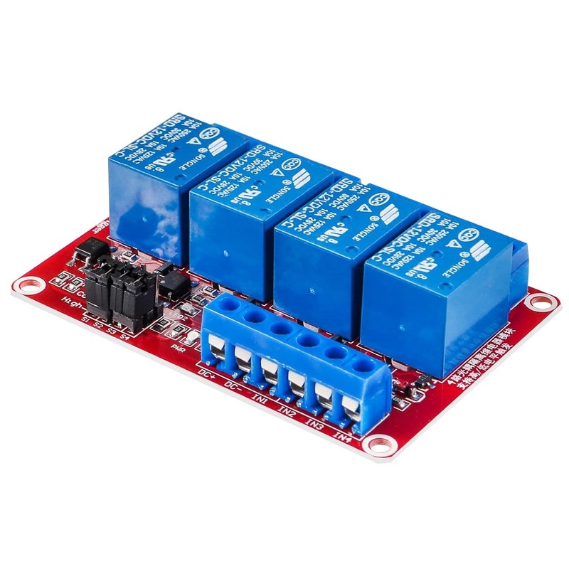 RUIZHI 1pcs Relay Module High Low Level Trigger Expansion Board