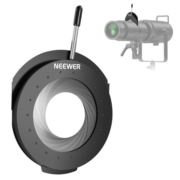 NEEWER Iris Shutter for LS-300 Spotlight Snoot Only, Heat Resistant