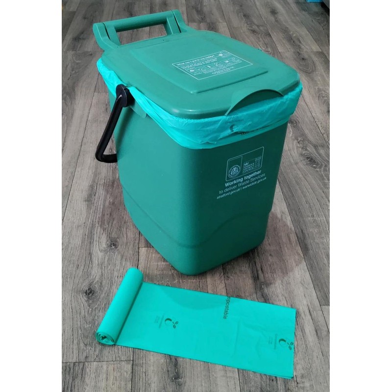 Pack Of 10 30L Outdoor Compostable Food Waste Caddy Bags
