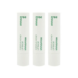 Innisfree Rapeseed Honey Lip Balm 3 pcs / 이니스프리 유채꿀 립밤 3개
