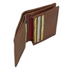 Boccx Small Soft Leather Mens Wallet Slimfold Wallet Mini Purse