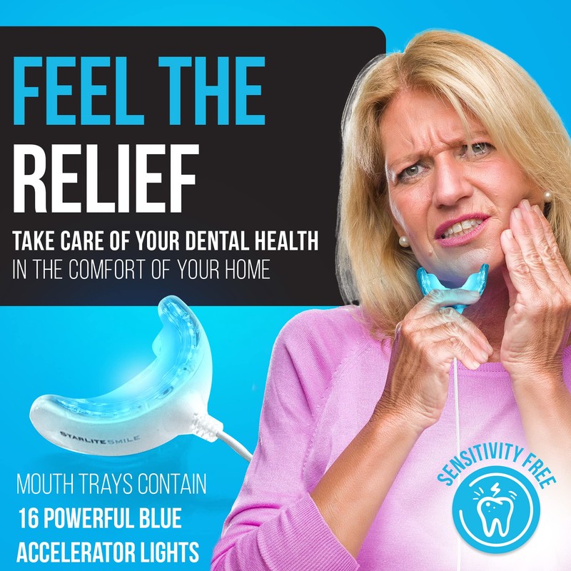 Oral Care Gum Light Tray from Starlite Smile Compatible with