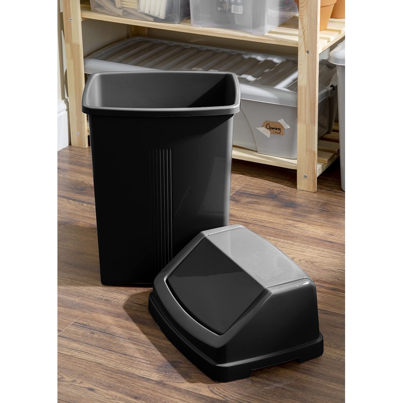 M1SS Casa 8L Swing Bin Assorted Colours High Grade Flip