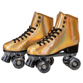 C SEVEN C7skates Cute Roller Skates for Girls and Adults (Farrah, Women's 6 / Youth 5 / Men's 5)