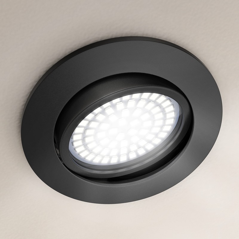 Brandson - 3x LED Deckenspot dimmbar Einbaustrahler schwenkbar - Ultra