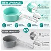 8-Piece Measuring Cups & Spoons Set for Cooking – Stackable
