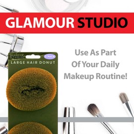 VFM - Large Brown Hair Donuts - Glamour Studio (2 Pack)