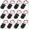 AOICRIE 12PCS 1X 3V CR2032 Battery Holder Coin Button Cell