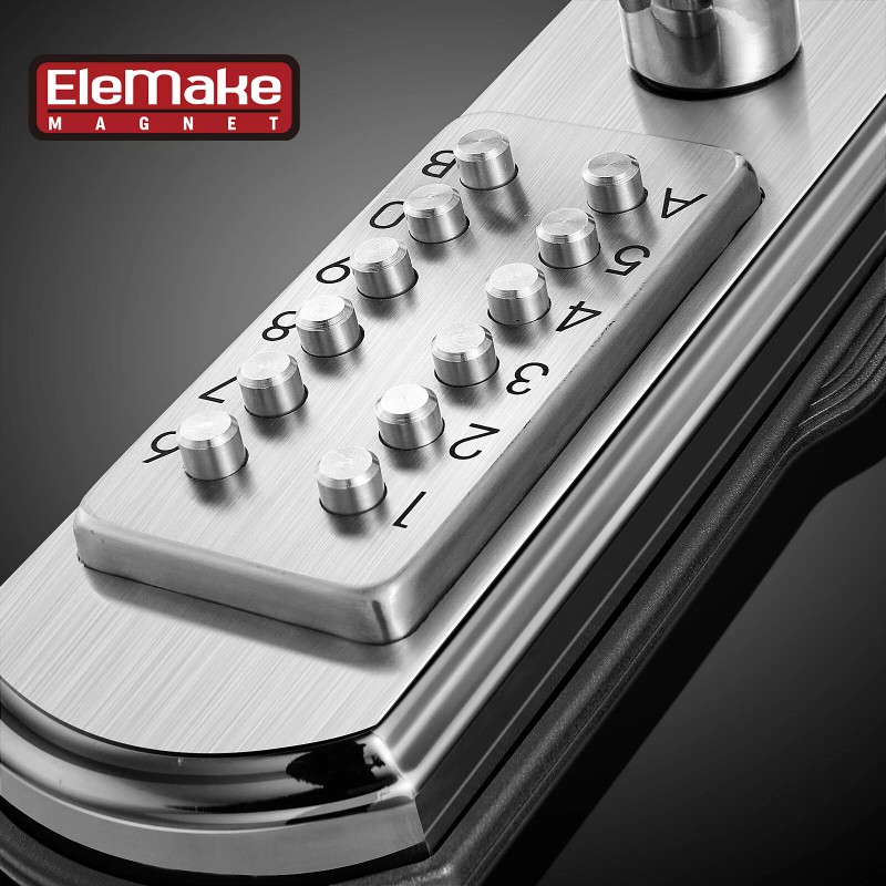 Elemake Keypad Door Lock, Keyless Entry Door Lock Mechanical Lock