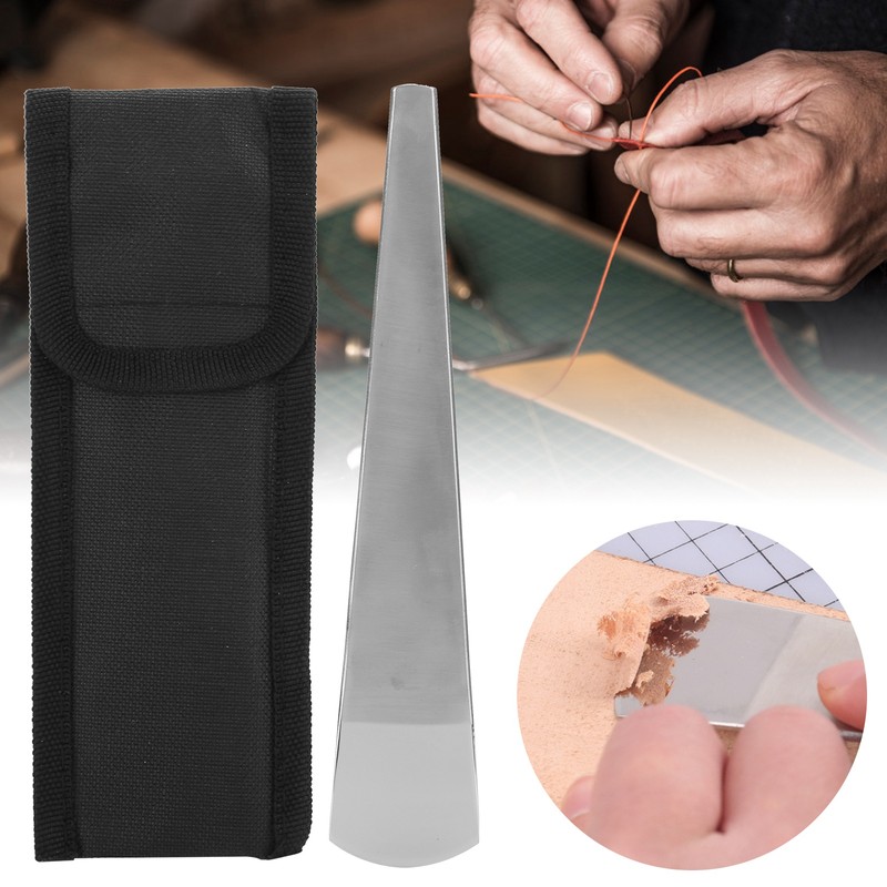Leather Trimming Knife Skiving Carving Cutter Shovel Thin DIY Craft