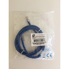 Qiuktron CAT6 Ethernet Patch Cable Quiktron 566-110-005 5FT Blue None Booted  #75127 RJ45