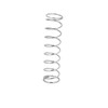 Aexit 0.6mmx9mmx35mm 304 Springs Stainless Steel Compression Springs Silver Compression