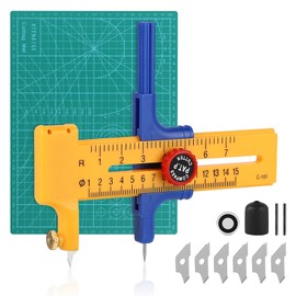 LALAGO Circle Cutter Paper, Circle Cutter for Circles, Compass Cutter from 1-15 cm for Cutting