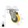 WAGNER design yourself Design 3C Swivel Castor / Transport Castor