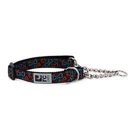 RC Pets 1" Martingale Training Collar, Large, Bones