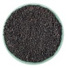 3lb Black Lava Rock for Plant, 1/8-1/4 inch Horticultural Volcanic