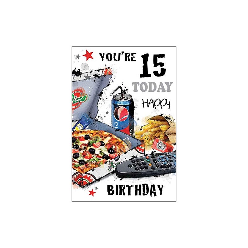 Jonny Javelin Boy Age 15 You're 15 Today Happy Birthday