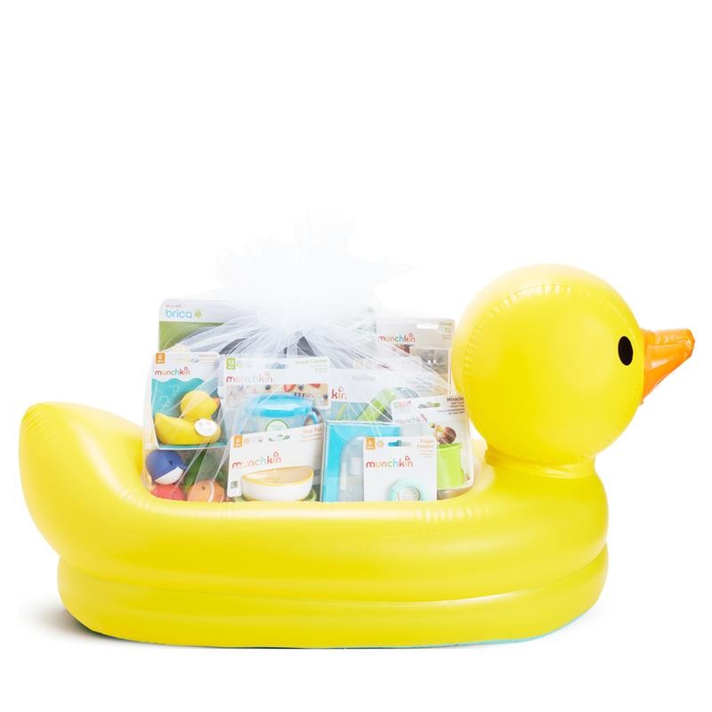 Munchkin White Hot Duck Tub Gift Basket - Bathtub Play