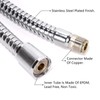 Ruimou Kitchen Faucet Pull Out Hose Stainless Steel Plated(M15&G1/2) 78inch