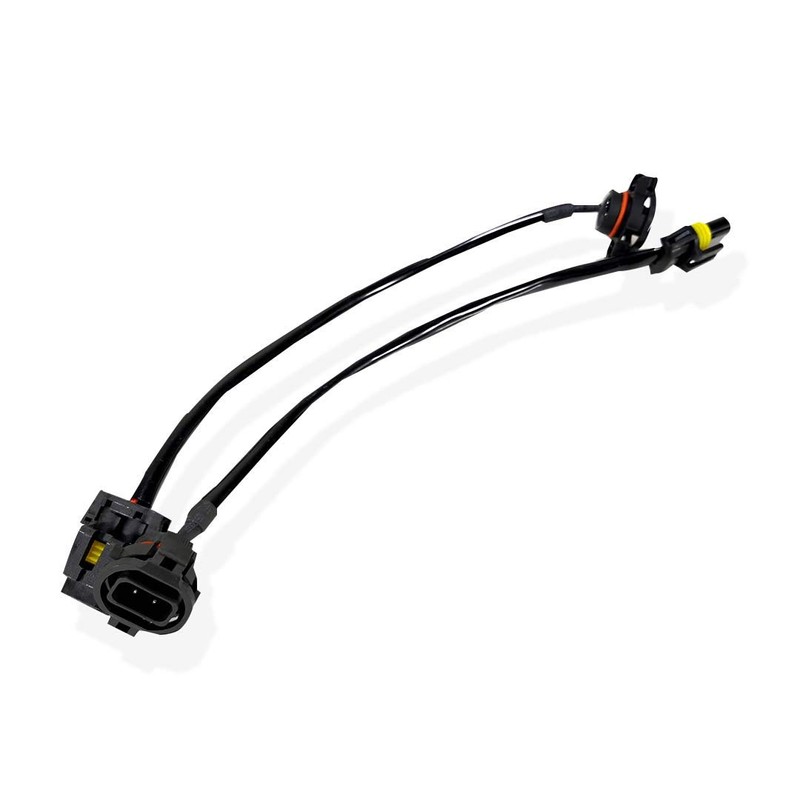 LED Fog Light Wiring Harness Connector Compatible with Jeep Wrangler