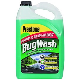 Prestone AS-657 Windshield Washer, 1 gal, Bottle, Clear Green, Liquid