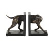 Deco 79 Polystone Dog Decorative Bookends Greyhound Non Skid Bookends