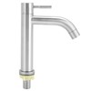 G1/2in Male Thread Stainless Steel Water Faucet Undercounter Single Cold