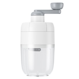 Manual Ice Shaver Versatile Portable Snow Cone Machine Shaved Ice Maker Ice Crusher for Home Camping Picnic Party