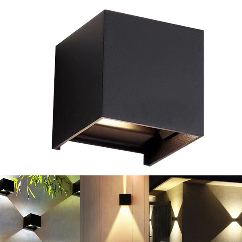 6W Outdoor LED Wall Lamp Modern Simple Innovative Waterproof Wall
