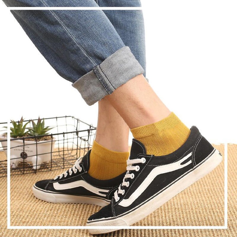 Yazon Men's Socks, Spring, Autumn, Winter, Colorful Socks, 10 Pair