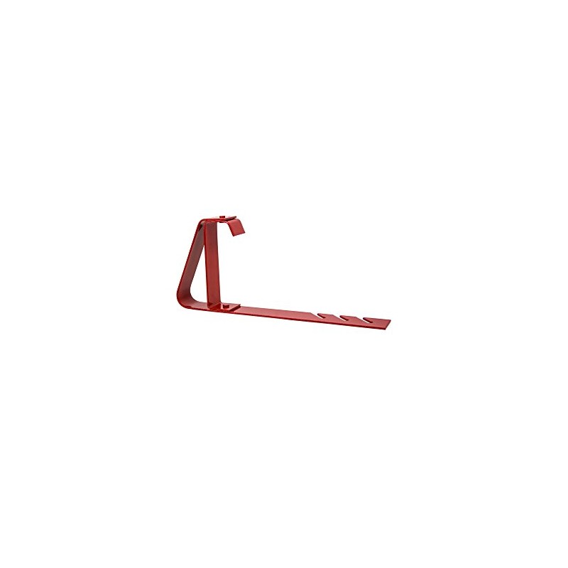Qual-Craft Steel Red Roof Bracket 1 pk