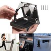 CT-CARID Metal Adjustable Folding Cup Drink Holder Stand Mount Universal