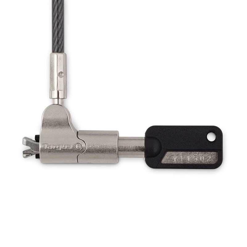 Targus DEFCON Trapezoid Keyed Cable Lock for Laptop Computer and
