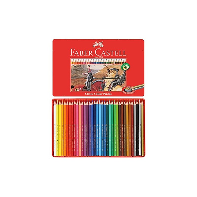Faber Castell 36 Classic Colour Pencils