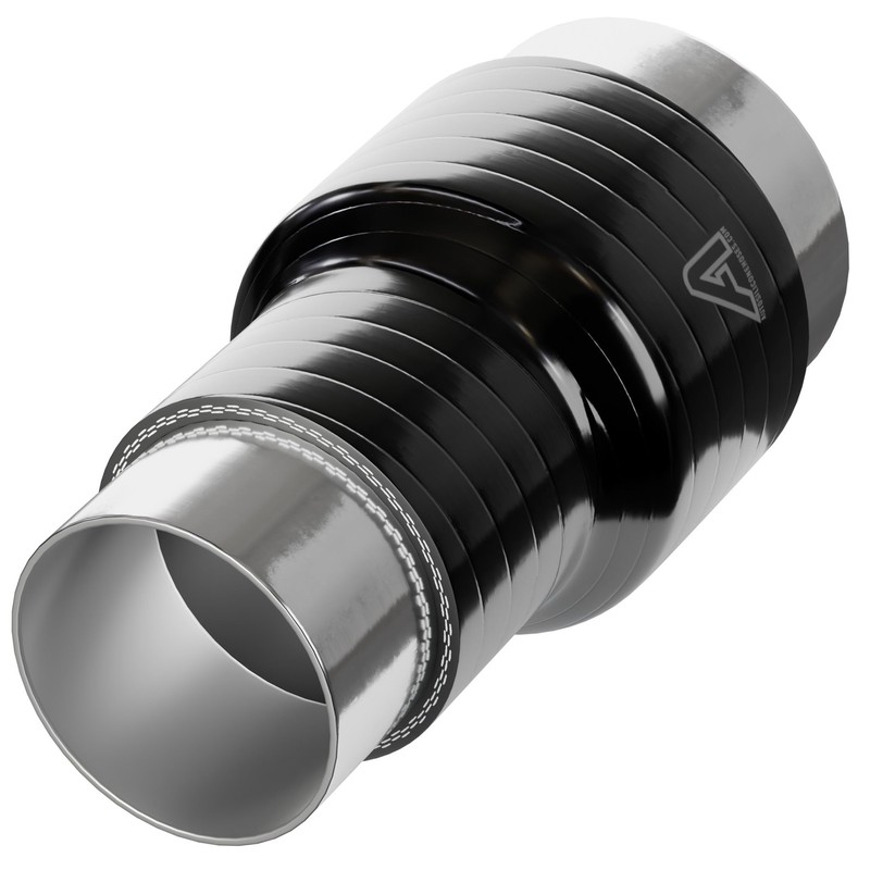 57mm (2.25 Inch) OD T6063 Polished Aluminium Round Tube x