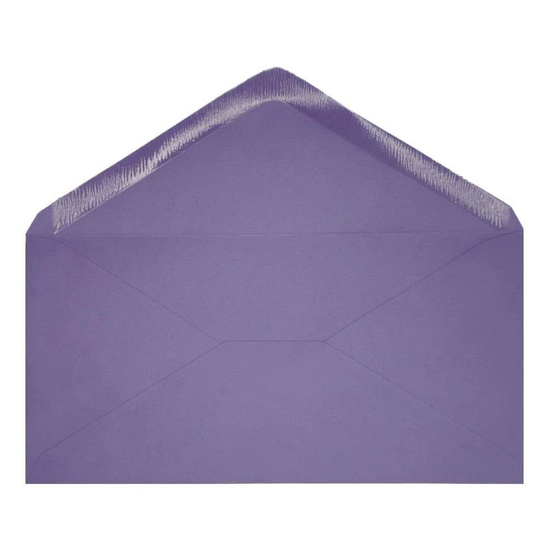 25 Purple DL (A4 Tri-fold) Envelopes - 110mm x 220mm