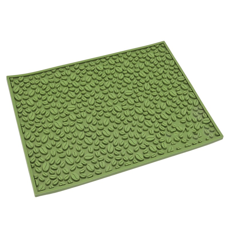 Non Slip Cup Mat Coffee Bean Design Desktop Bar Counter