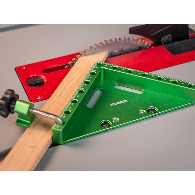 Torquata Mitre Sled & Clamp Set Aluminium for Table Saws