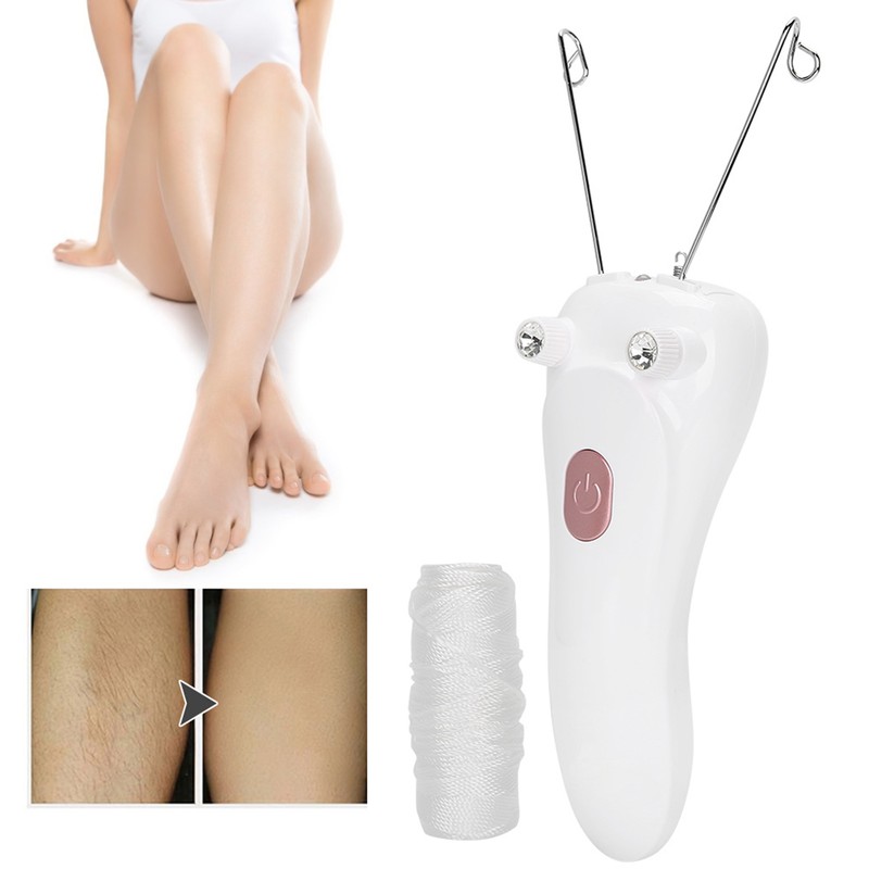 Electric Threading Epilator Hair Remover USB Charging Cotton Thread Epilator