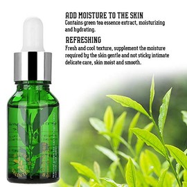 Suero Facial de 15 Ml, Suero de Esencia de Semilla de té Verde, Poros Retráctiles Hidratantes, Suero de ácido Hialurónico Antienvejecimiento, Suero...