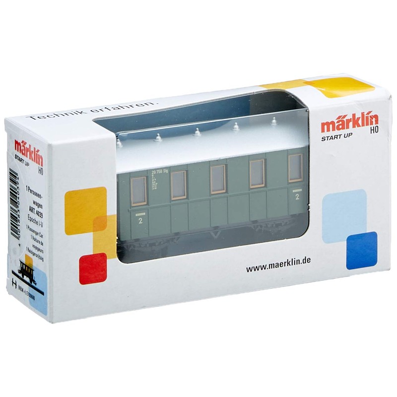 Märklin start up Passenger Car (Green), 4039