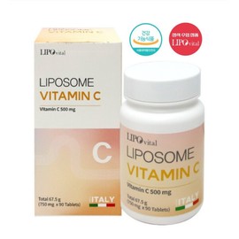 Liposomal Vitamin C Lipozm Lipomal Lipo Vitamin C High-Concentration Tablets, 3-month Supply, Lipovital / 리포솜비타민C 리포즘 리포즈말 리포 비타민C 고함량 정 3개월분 리포바이탈