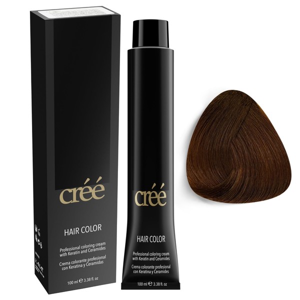 Cree Professional Permanent Hair Color, 100ml - 3.4 fl.oz. (Dark