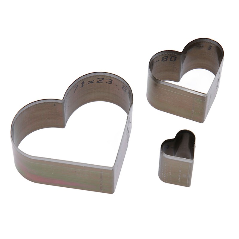 Punching Die Cutter Heart Shaped High Carbon Steel DIY Leather