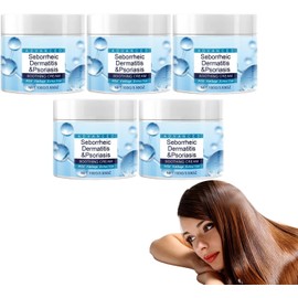 Crema calmante avanzada para el cuero cabelludo para las molestias – Crema calmante para el cuero cabelludo para mayor comodidad – Gel suave para el piel pielo a base de hierbas piel (5 cajas)